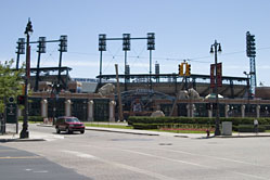 Comerica Park entrance