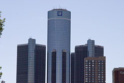 Renaissance Center and General Motors Building