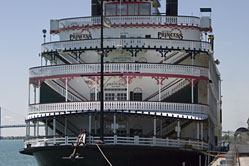 Detroit Princess docked in the Michigan River