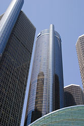 Renaissance Center and General Motors Building