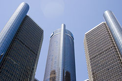 Renaissance Center and General Motors Building