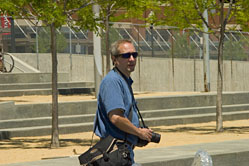 Tom at the Renaissance Center Park Play Fountain for children