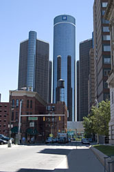 Renaissance Center and General Motors Building