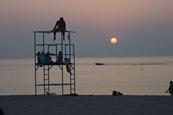 Sunset in Grand Bend, Ontario